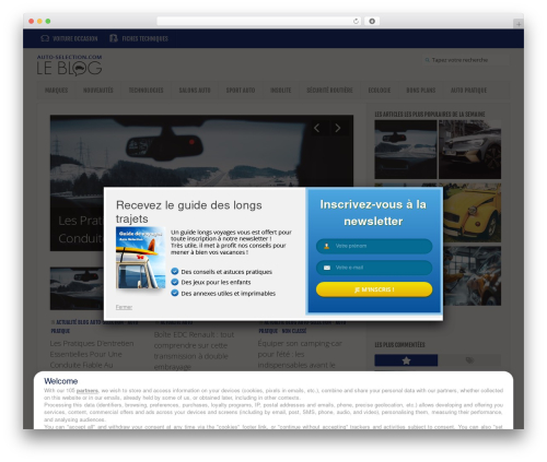 Typegrid WP theme - blog.auto-selection.com