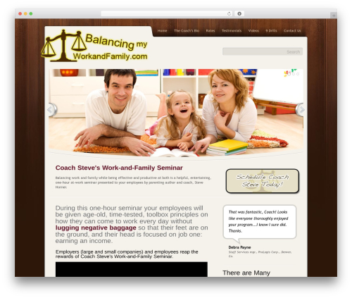 Unite theme WordPress - balancingmyworkandfamily.com