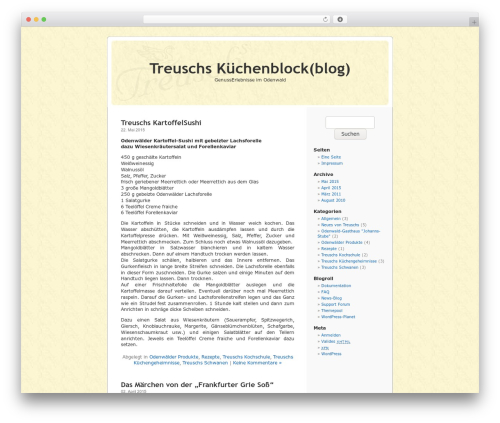 WordPress Default WordPress blog theme - blog.treuschs-schwanen.com