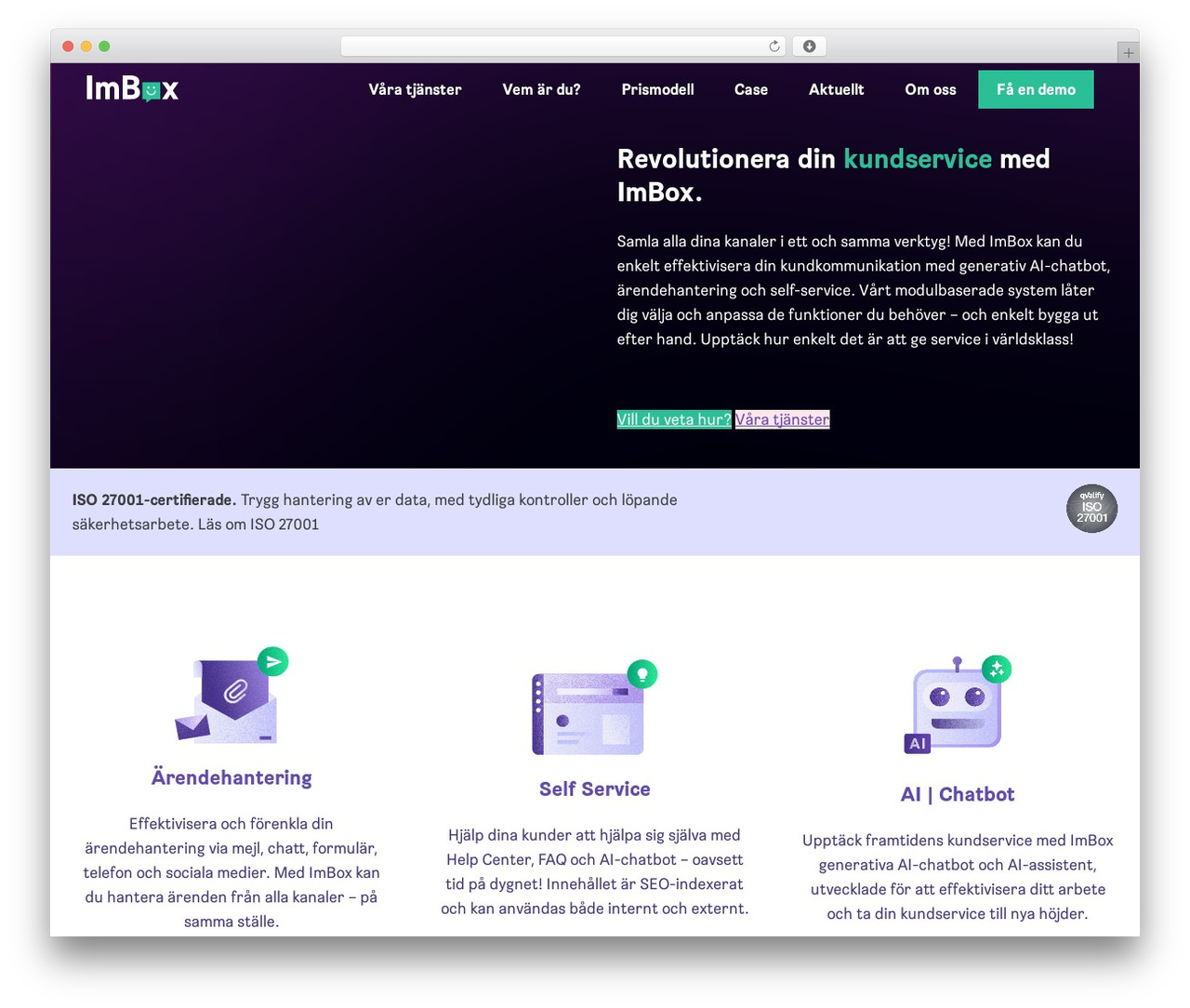 WordPress theme Enkindled - imbox.se