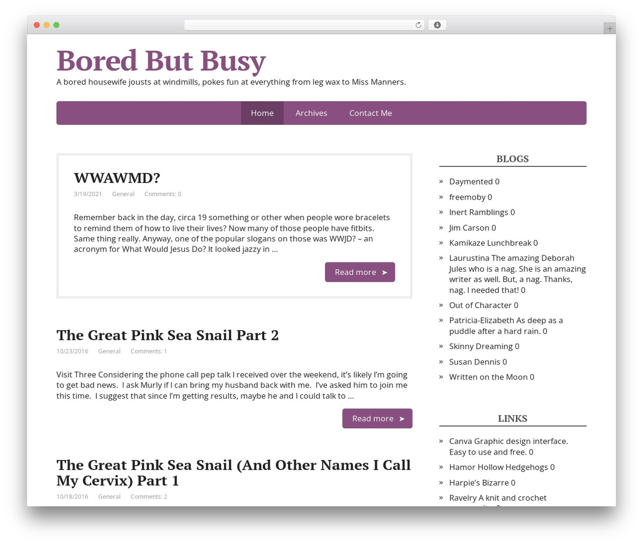 WordPress theme Basic - boredbutbusy.com WordPress theme Basic - boredbutbusy.com