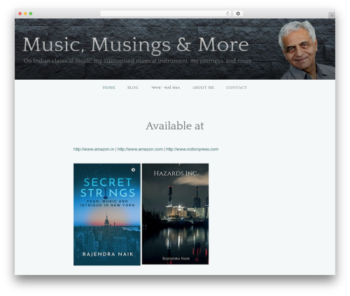 WordPress theme Gateway - rajendranaik.com