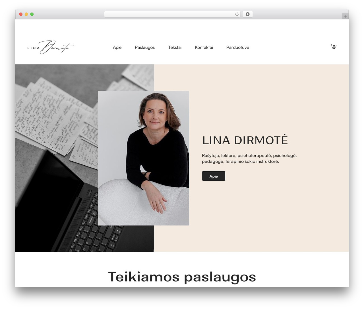 WordPress theme gp - dirmote.lt