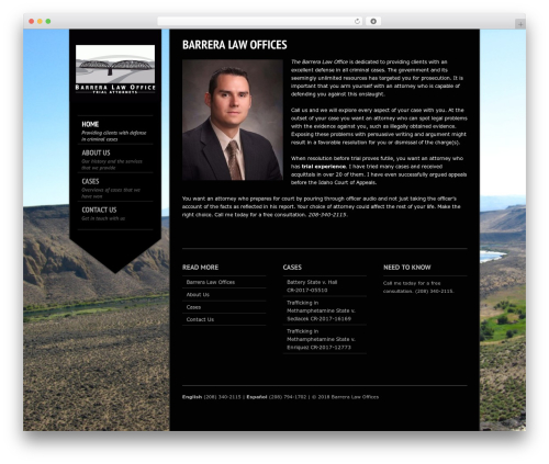 WordPress theme King Size WordPress - barreralawoffices.com