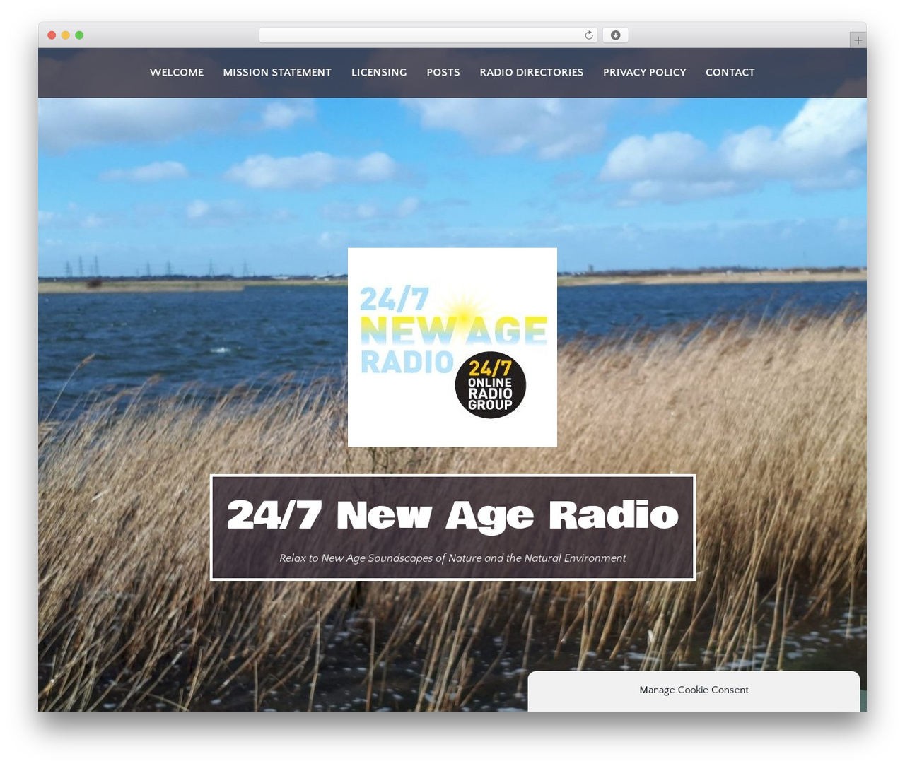 WordPress theme Studio - 247newageradio.com