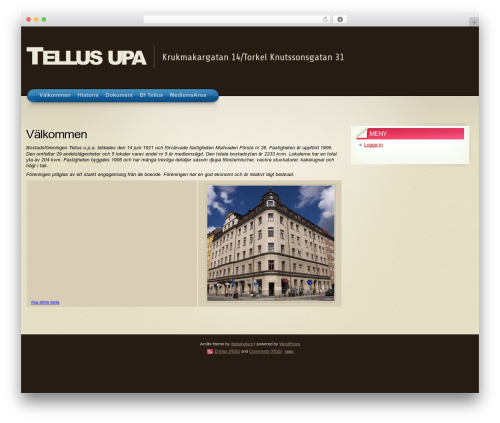 Arclite WordPress theme - bf-tellus.org