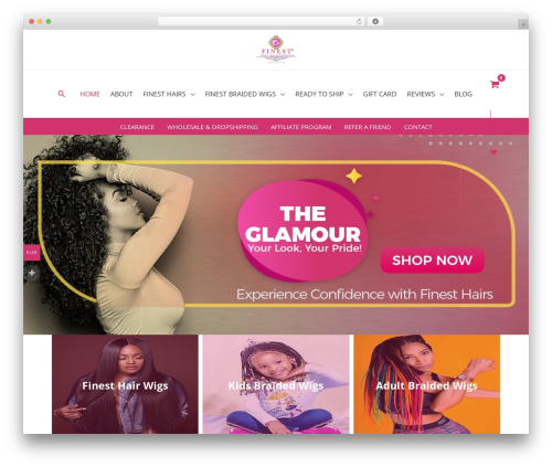 Woocommerce wishlists WordPress plugin - finesthairs.com