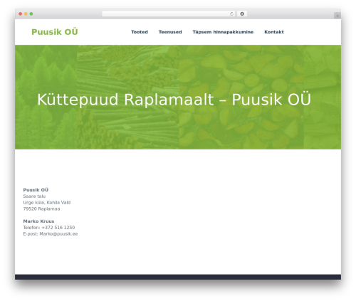 happify WordPress theme - puusik.ee happify WordPress theme - puusik.ee