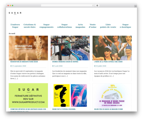 Inkness theme WordPress - blog.sugarproduct.com