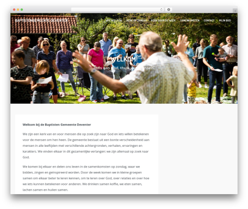 Jay WordPress theme - baptistendeventer.nl