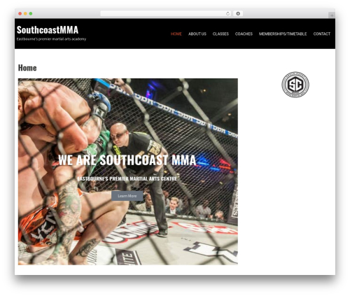 Physique WordPress theme - southcoastmma.com