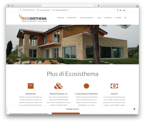 Proxima theme WordPress - ecosisthema.it