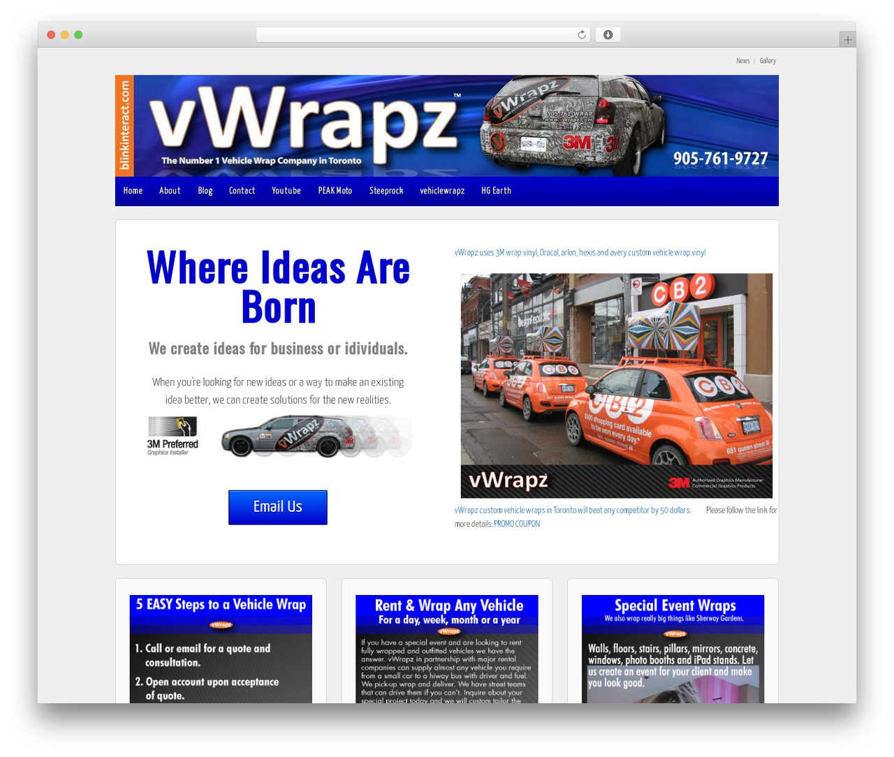 Responsive theme WordPress - blinkinteract.com Responsive theme WordPress - blinkinteract.com