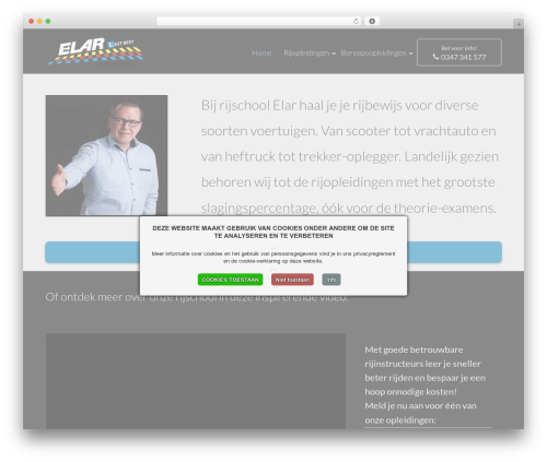 Squared best WordPress theme - elarlexmond.nl
