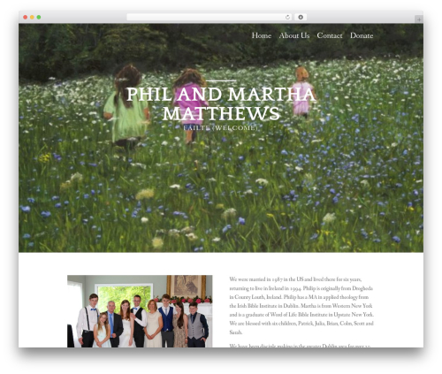 WordPress theme Divi - philandmartha.org