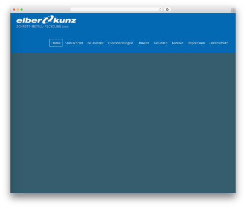 WordPress theme GRATA - eiber-kunz.de