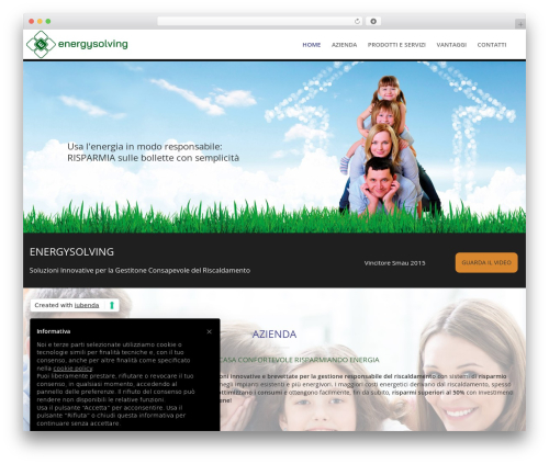 WordPress theme North - energysolving.it