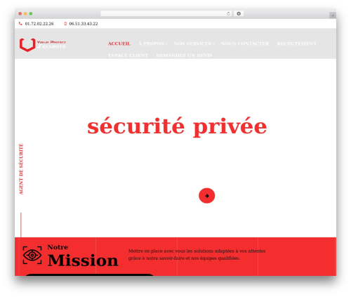 WordPress theme Rigardi - vpsecurite.com
