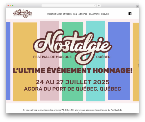 Tonik privacy WordPress plugin - festivalnostalgie.ca