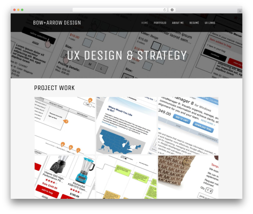 Flax WP Theme WordPress theme - bowandarrowdesign.com