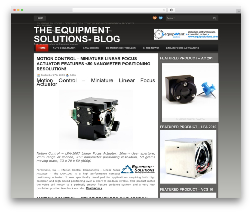 Redpoint theme WordPress - equipmentsolutions-blog.com