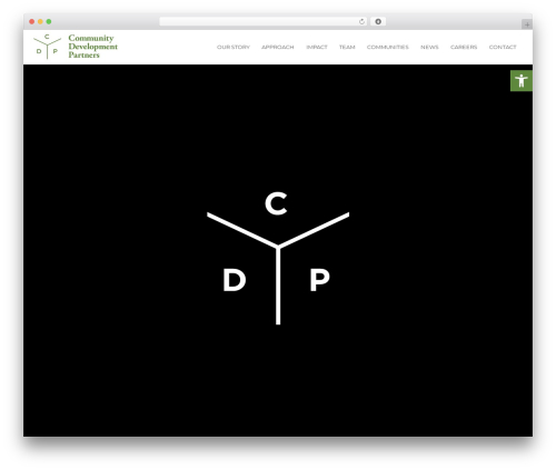 WordPress theme Retrograde - communitydevpartners.com