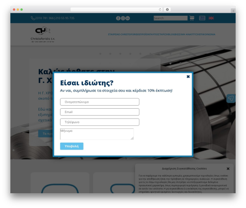 WordPress theme Softexpert - christoforidis.gr