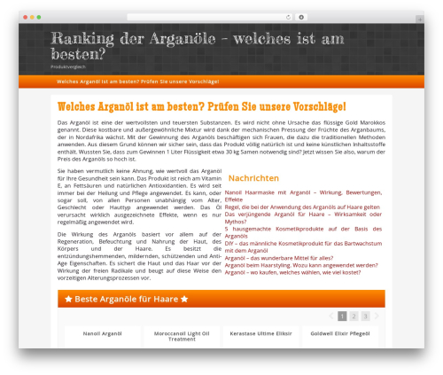 WordPress theme Ultimate Azon Theme - argan-haaroel.de