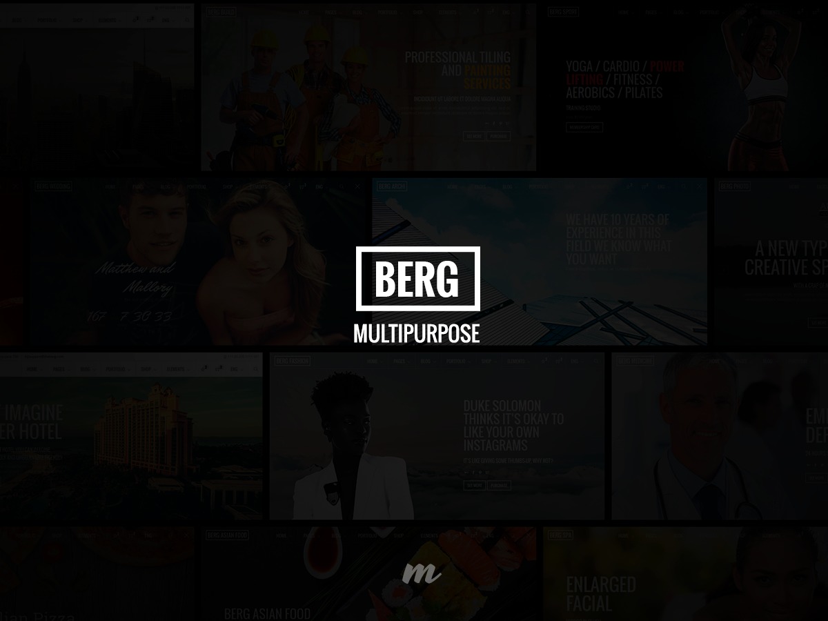 Berg WordPress theme