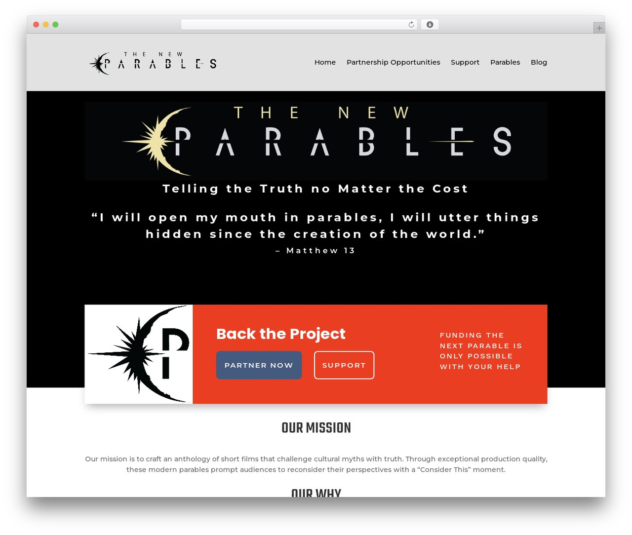 Divi WordPress theme - thenewparables.com Divi WordPress theme - thenewparables.com