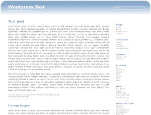 Evanescence WordPress theme Evanescence WordPress theme