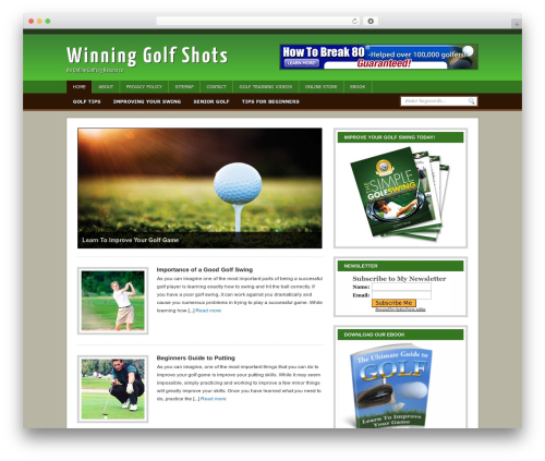 Wp cumulus WordPress plugin - winninggolfshots.com
