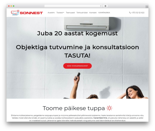 IT BASE WordPress theme - sonnest.ee