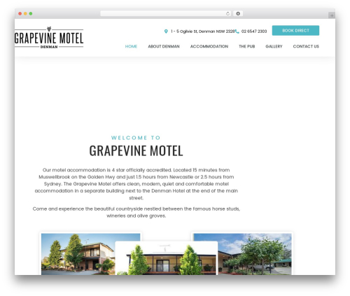 Jtheme Jello WordPress theme design - grapevinemoteldenman.com