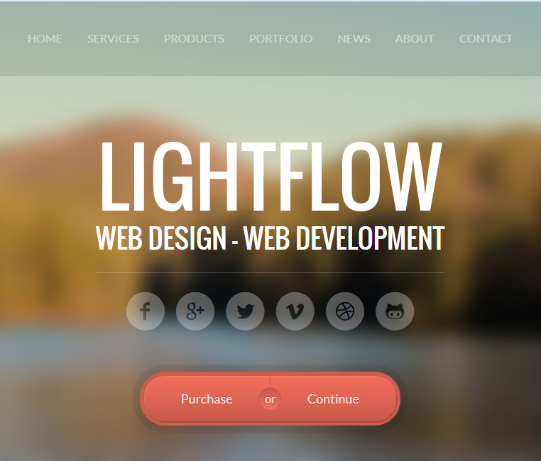 Lightflow WordPress website theme by Pixelcoder