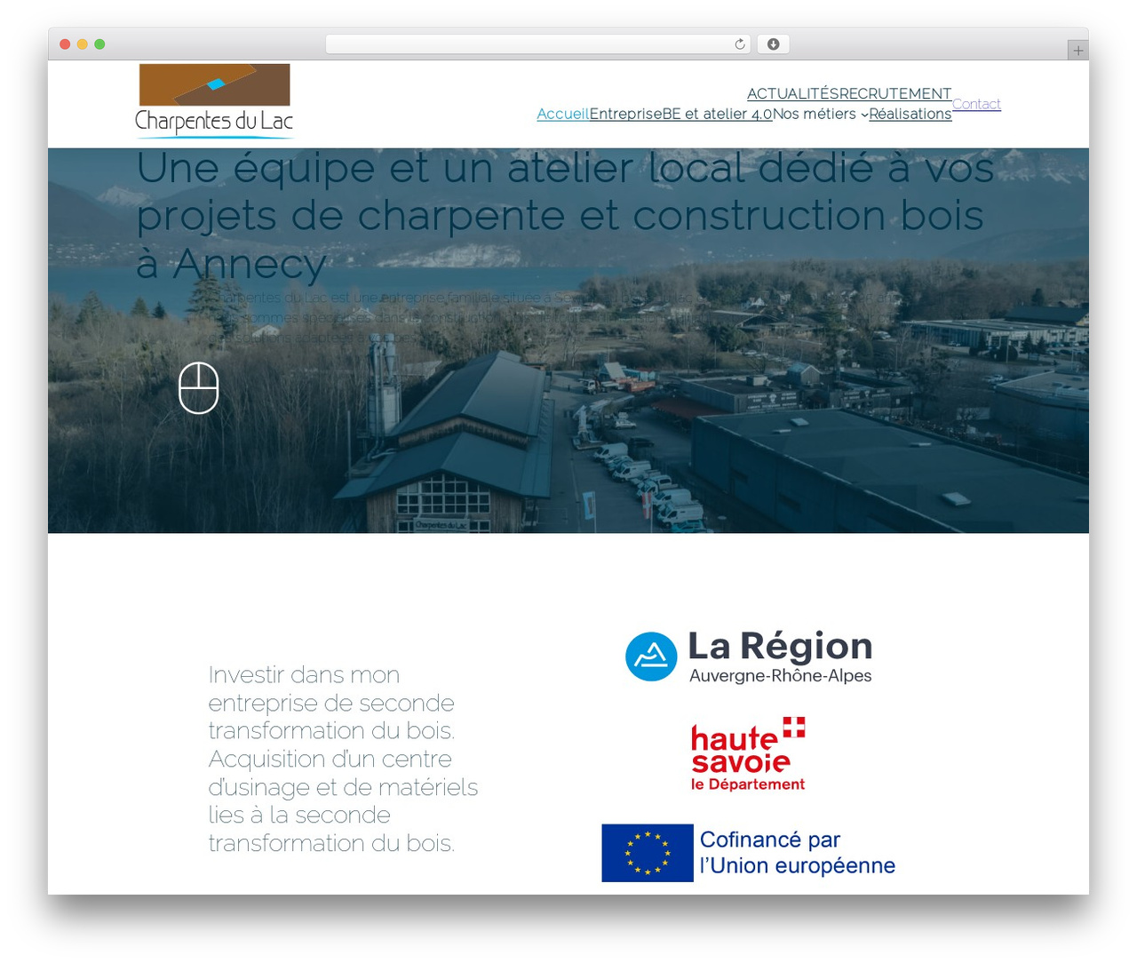 Netdev Thème Gutenberg WordPress theme - charpentes-annecy.com