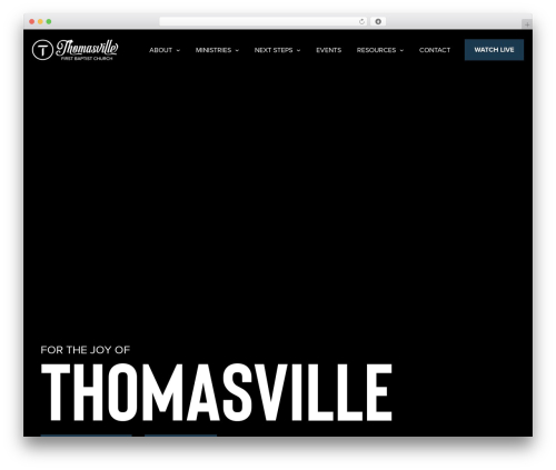 Cp live WordPress plugin - fbcthomasville.com