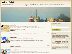 Set_Sail WordPress theme