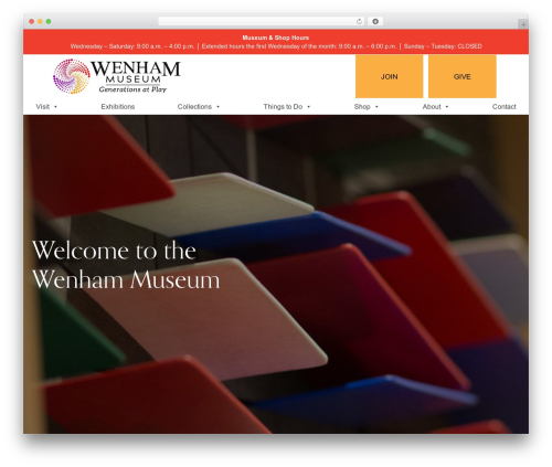 Socha Responsive Theme WordPress website theme - wenhammuseum.org