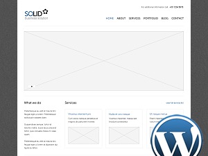 Solid WP WP theme by bitpub