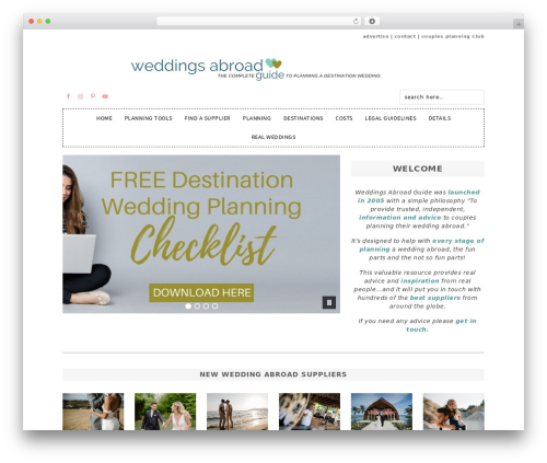 Yoast SEO free WordPress plugin - weddingsabroadguide.com