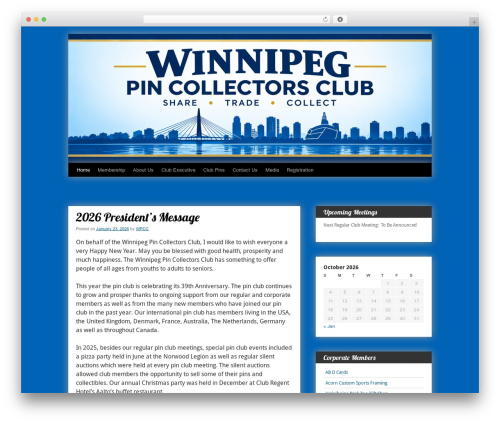Titimplik WordPress theme - winnipegpincollectorsclub.com