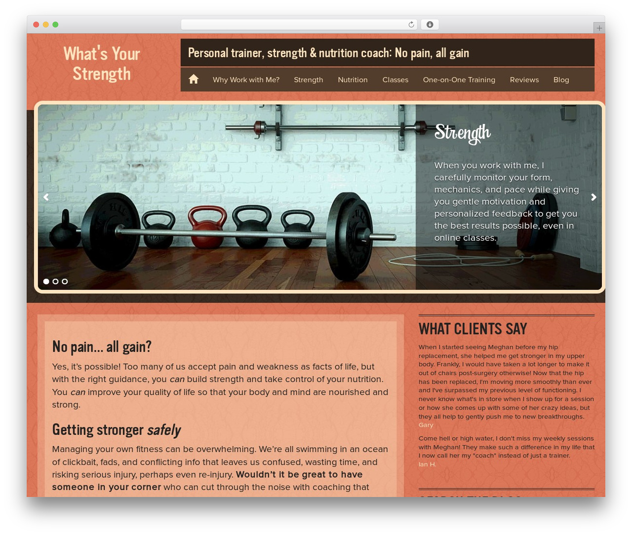 _tk premium WordPress theme - whatsyourstrength.com