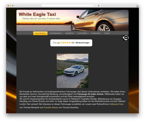 Highslide integration WordPress plugin - white-eagle-limo.de