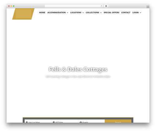 WordPress theme Herdwick Cottages - fellsanddalescottages.co.uk