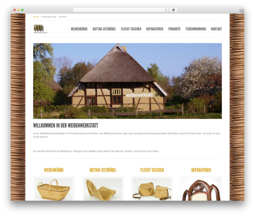 WordPress theme Purity - weidenwerkstatt.de