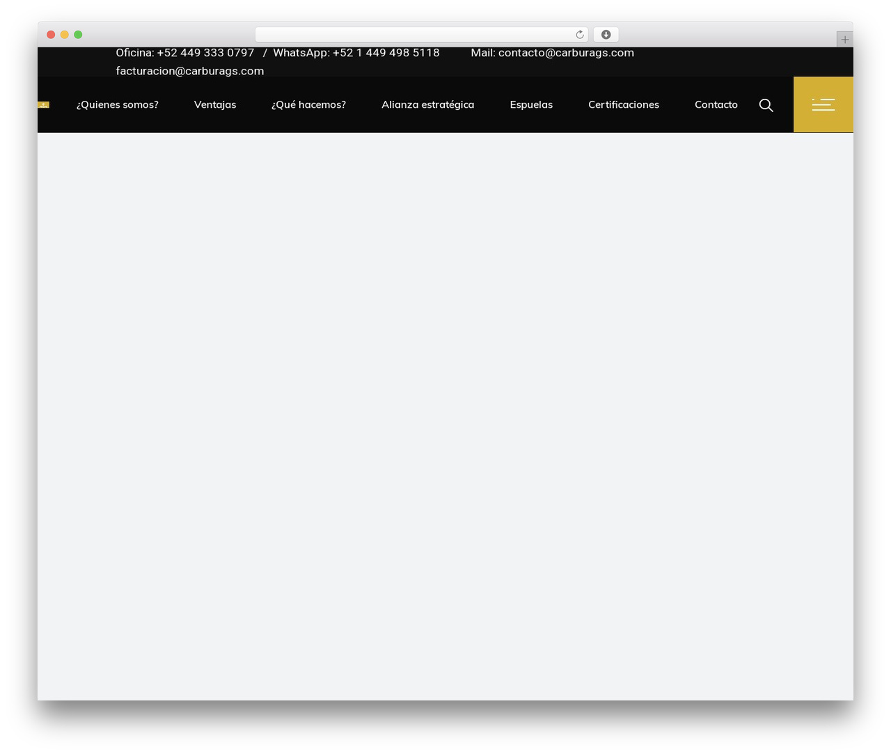 WordPress theme Stal - carburags.com