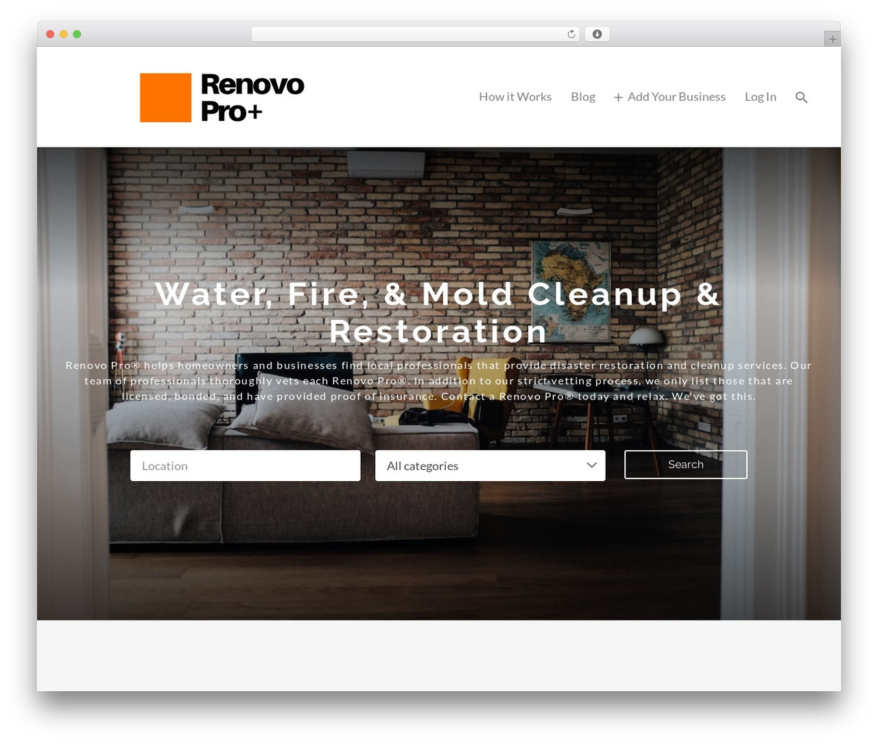 WordPress website theme Listify - renovopro.com WordPress website theme Listify - renovopro.com
