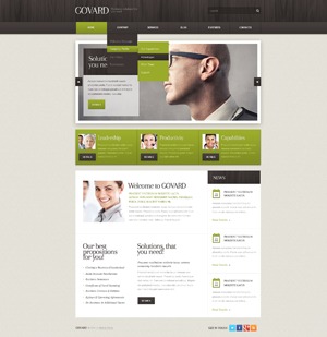 WordPress website theme WordPress Theme Number