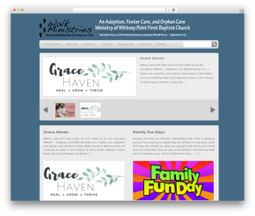 WP-Creativix WordPress theme - walkministries.org WP-Creativix WordPress theme - walkministries.org